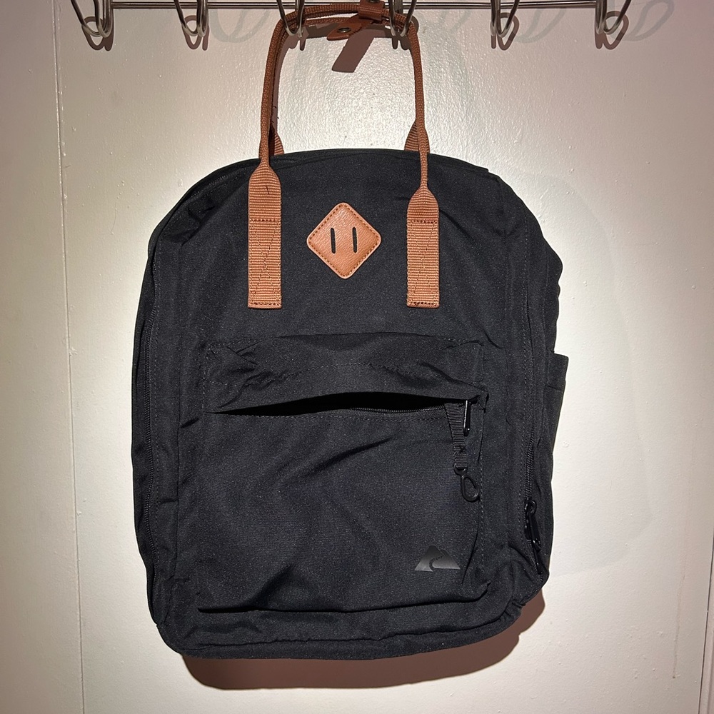 Ozark Trail Black and Brown Backpack